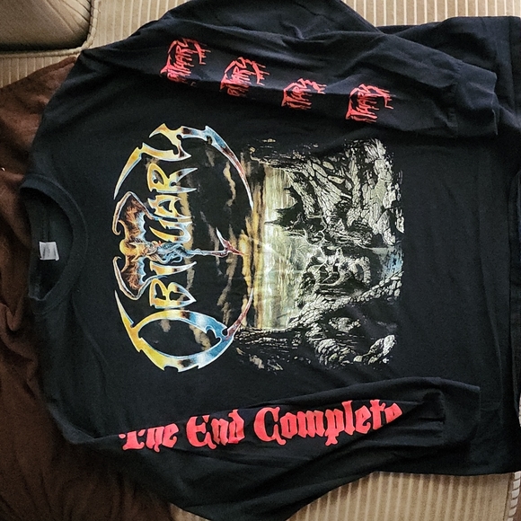 Obituary - The End Complete - Long Sleeved T-Shirt - XXL - Picture 1 of 2